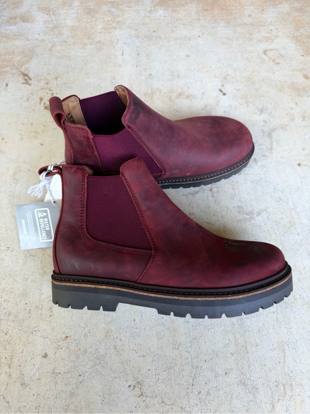 Birkenstock 38 Zinfandel New Stalon Boots